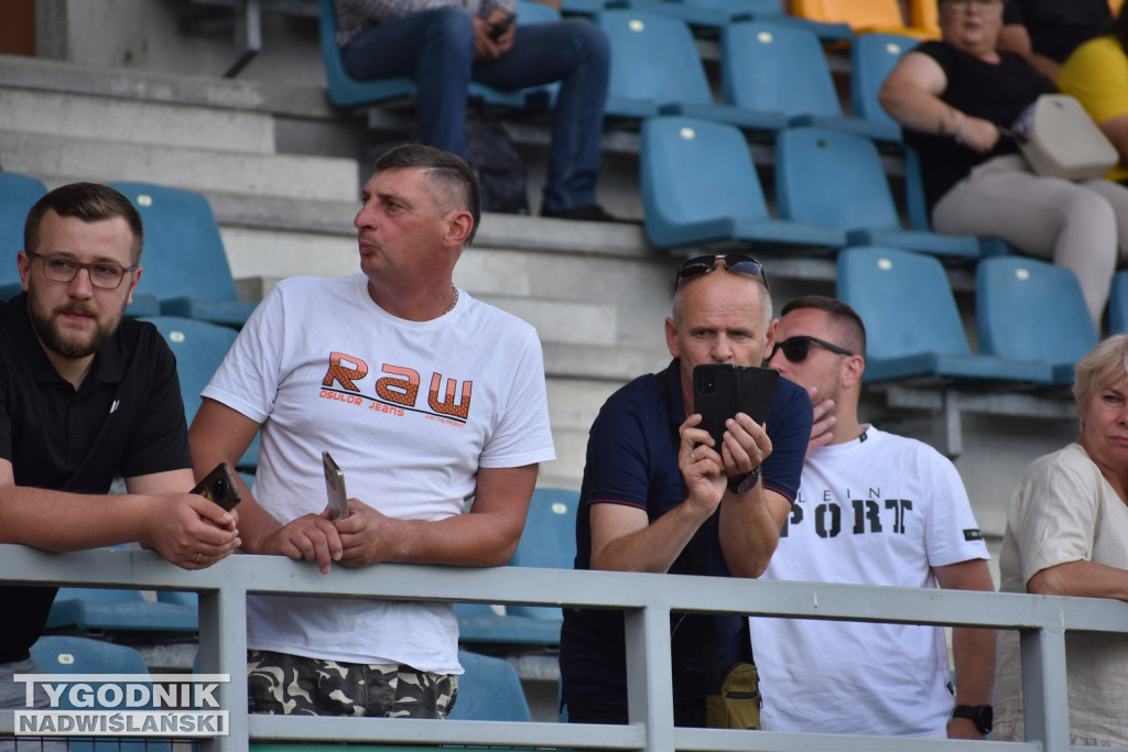 Zdjęcia z trybun mecz Siarka - Lewart