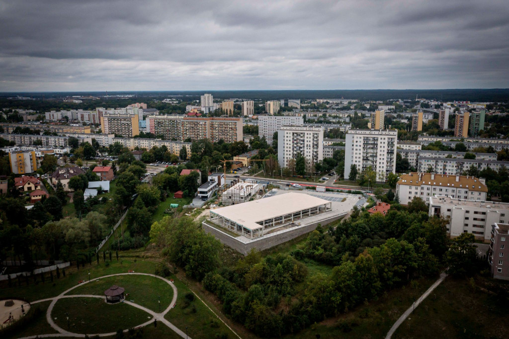 Budowa Aldi w Stalowej Woli