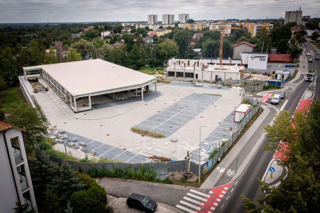 Budowa Aldi w Stalowej Woli