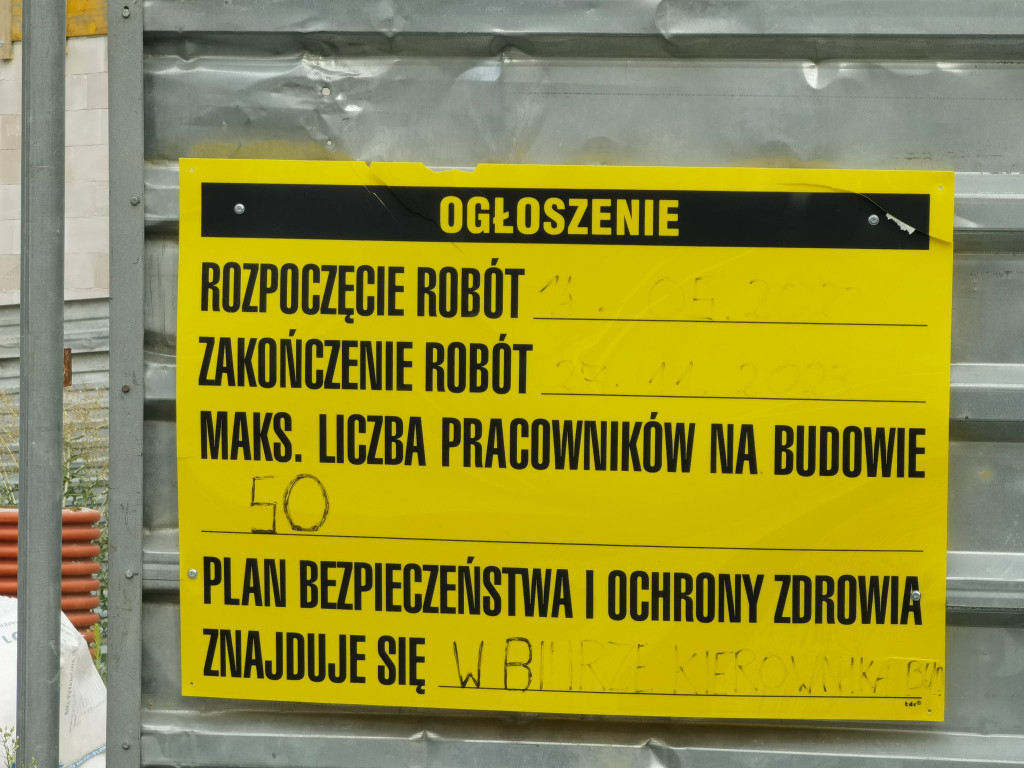 Budowa Aldi w Stalowej Woli