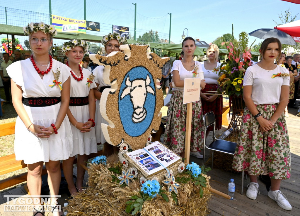 Dożynki gminy Baranów Sandomierski w Suchorzowie