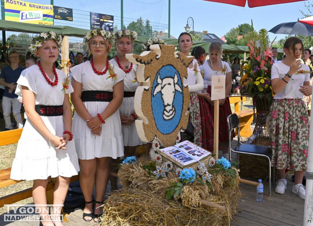 Dożynki gminy Baranów Sandomierski w Suchorzowie