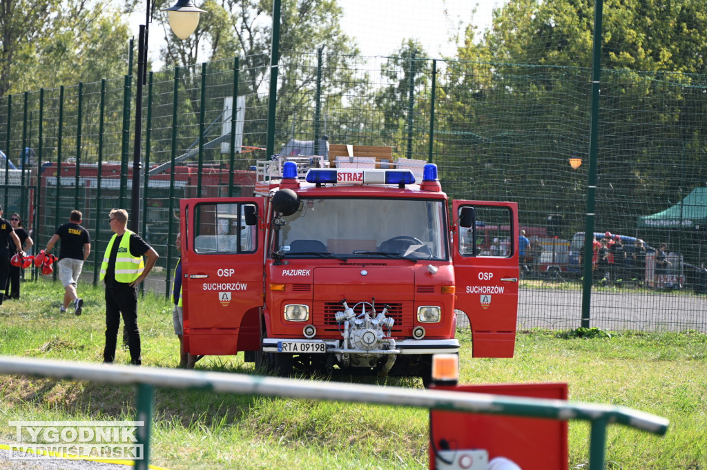 Rywalizacja małych strażaków w Suchorzowie