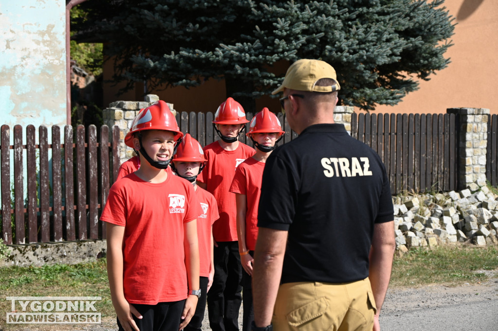 Rywalizacja małych strażaków w Suchorzowie