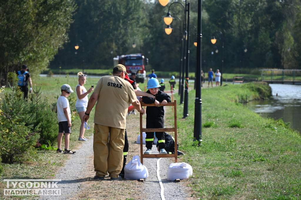 Rywalizacja małych strażaków w Suchorzowie