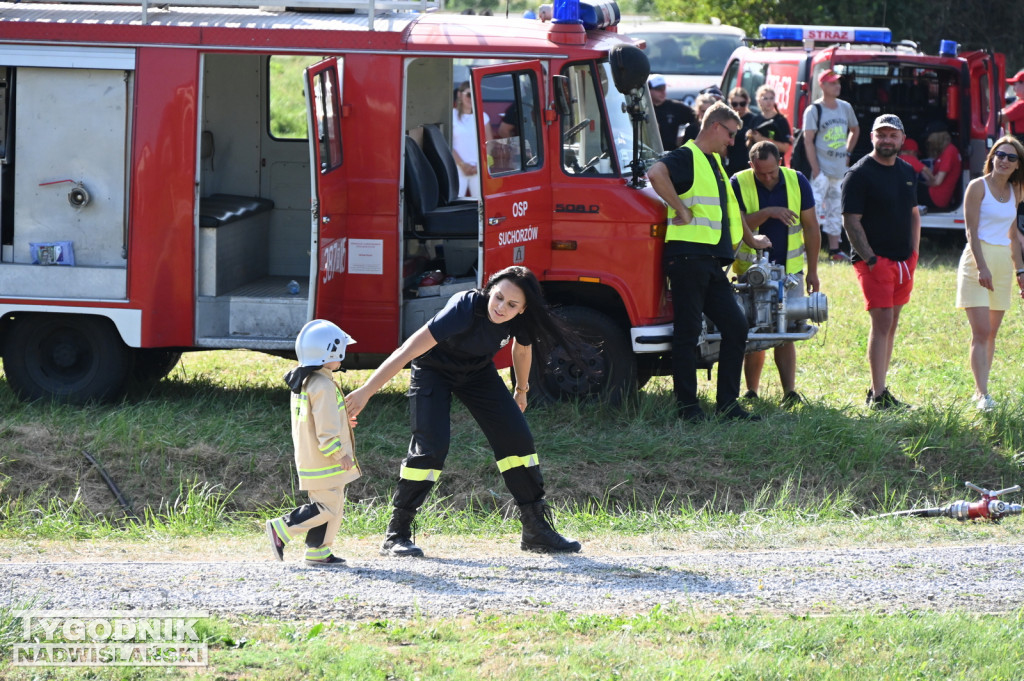 Rywalizacja małych strażaków w Suchorzowie