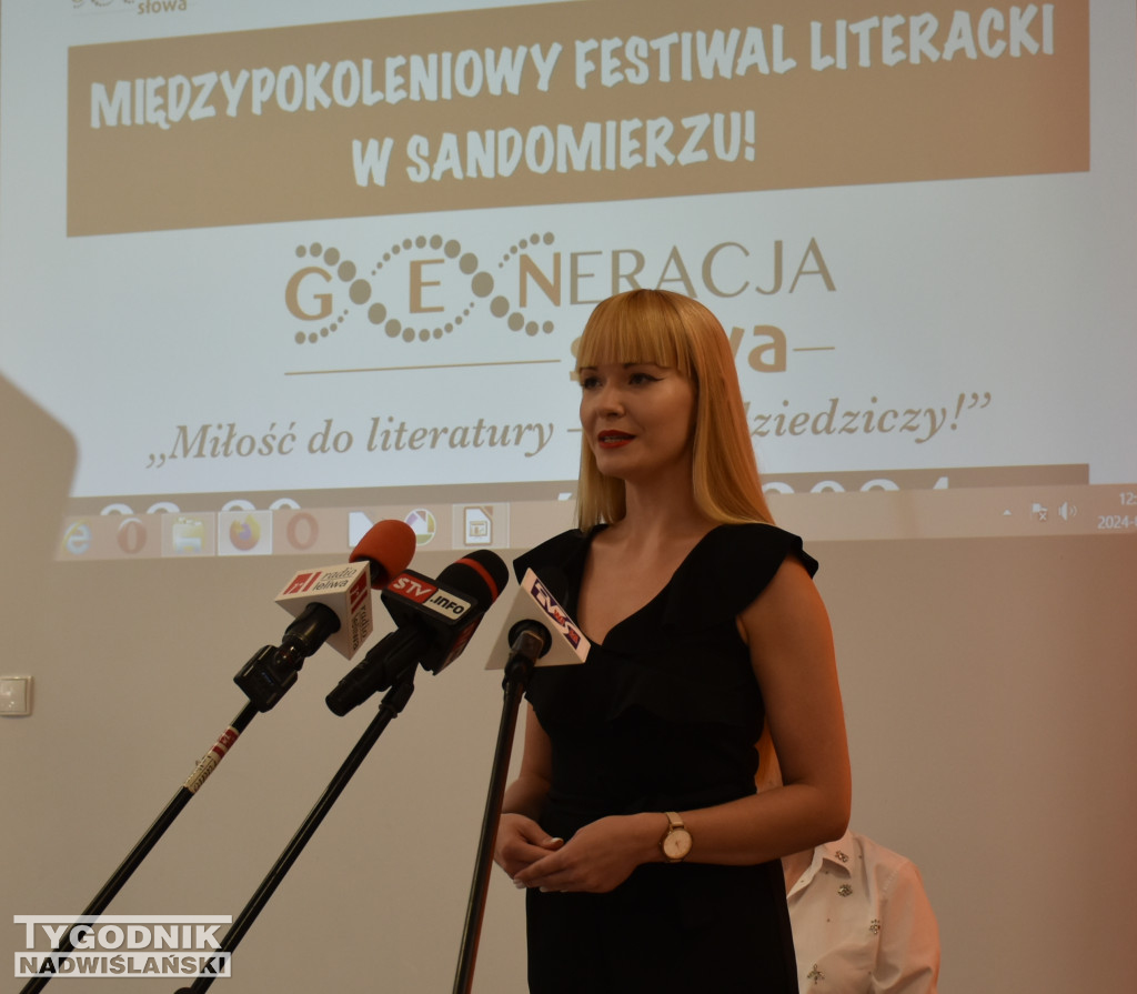 Konferencja na temat festiwalu literatury