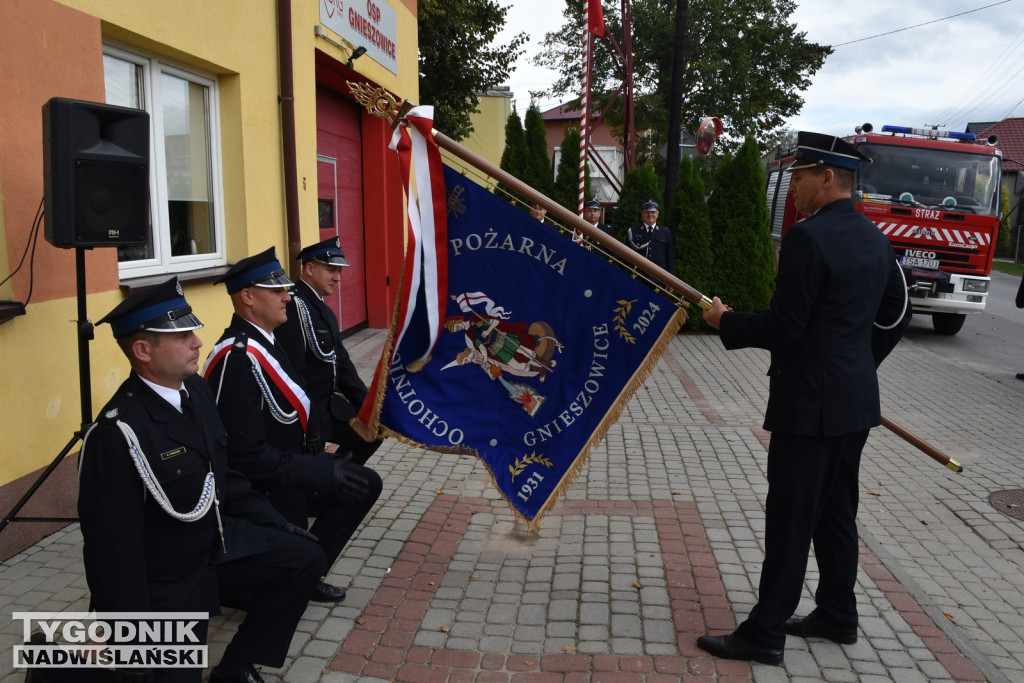 Nowy sztandar dla OSP Gnieszowice