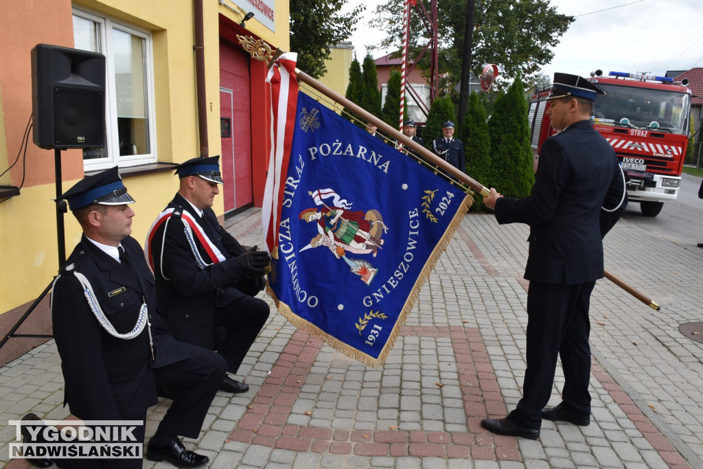 Nowy sztandar dla OSP Gnieszowice