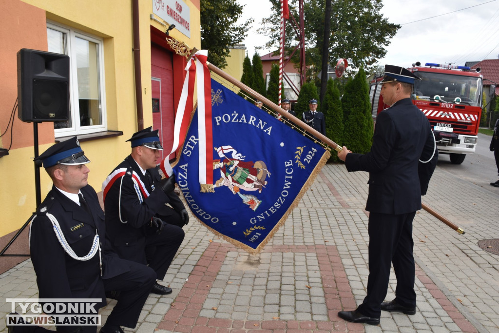 Nowy sztandar dla OSP Gnieszowice