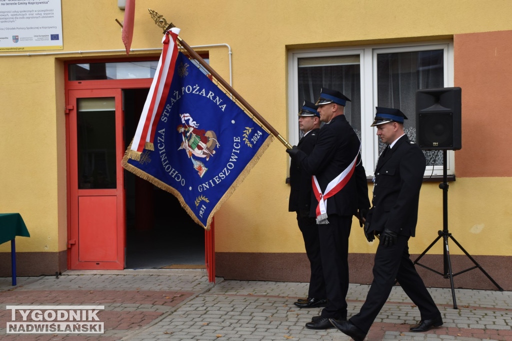 Nowy sztandar dla OSP Gnieszowice