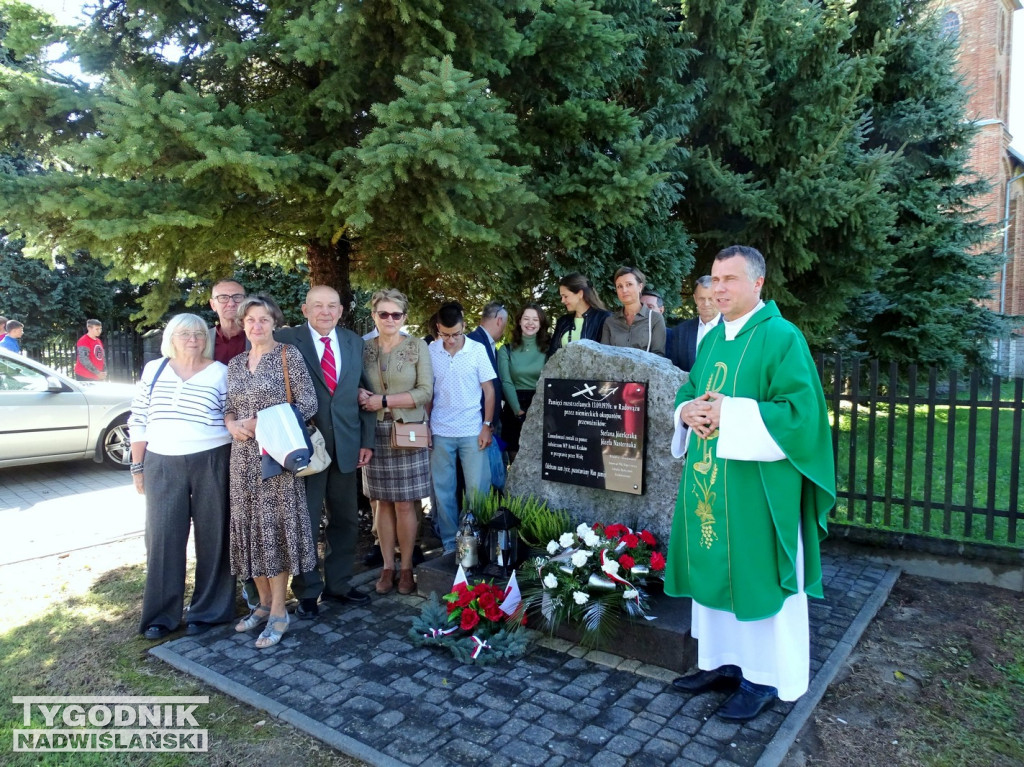 Upamiętnienie wiślanych przewoźników z Radowąża