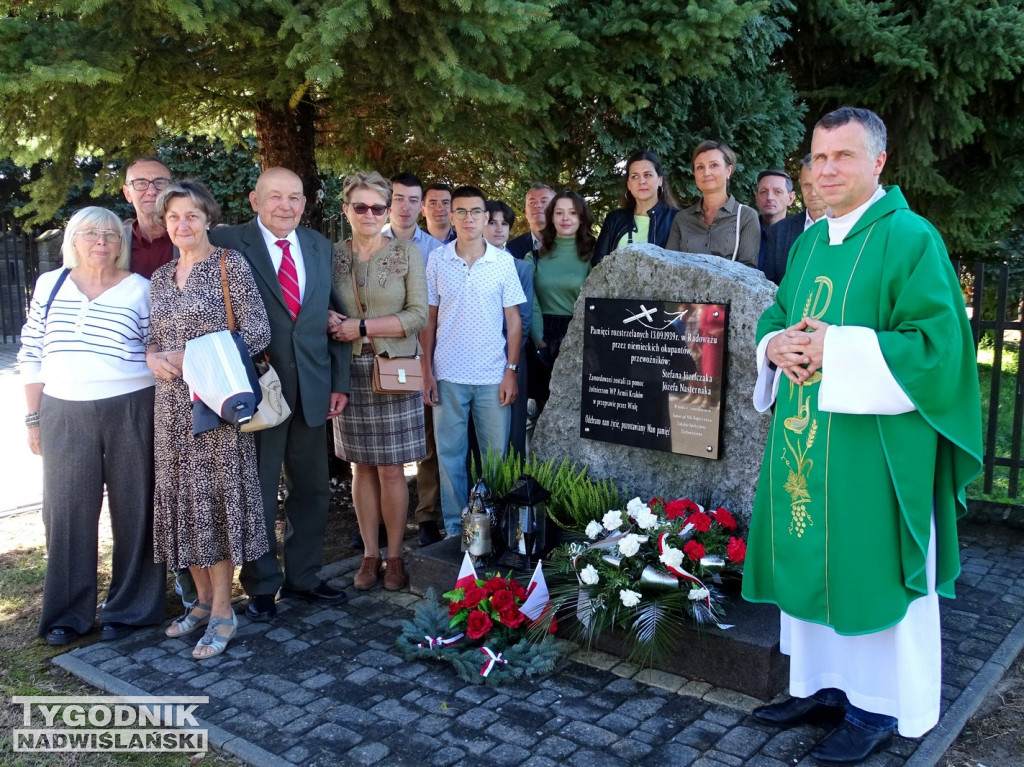 Upamiętnienie wiślanych przewoźników z Radowąża