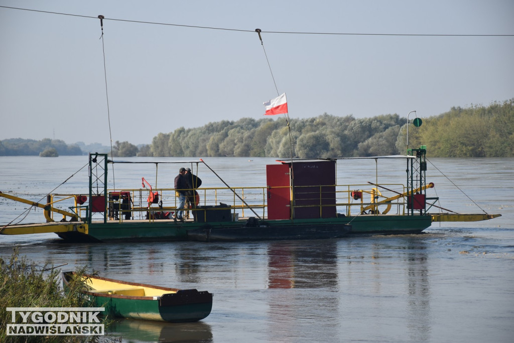 Stan wody na Wiśle w Tarnobrzegu 18.09.24 r.