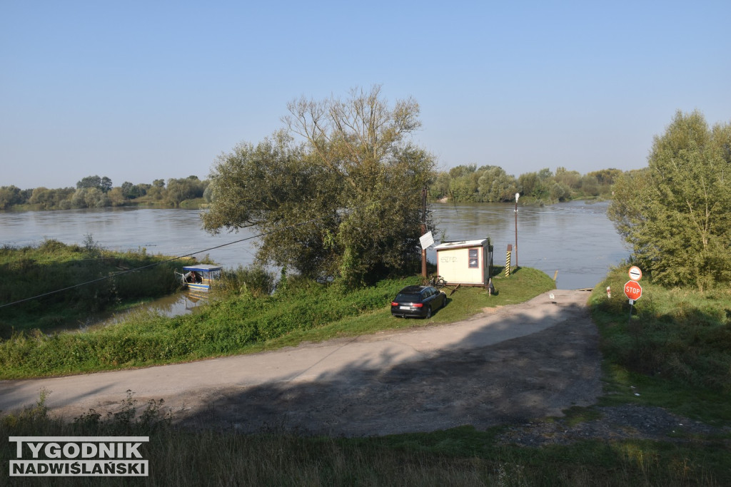 Stan wody na Wiśle w Tarnobrzegu 18.09.24 r.