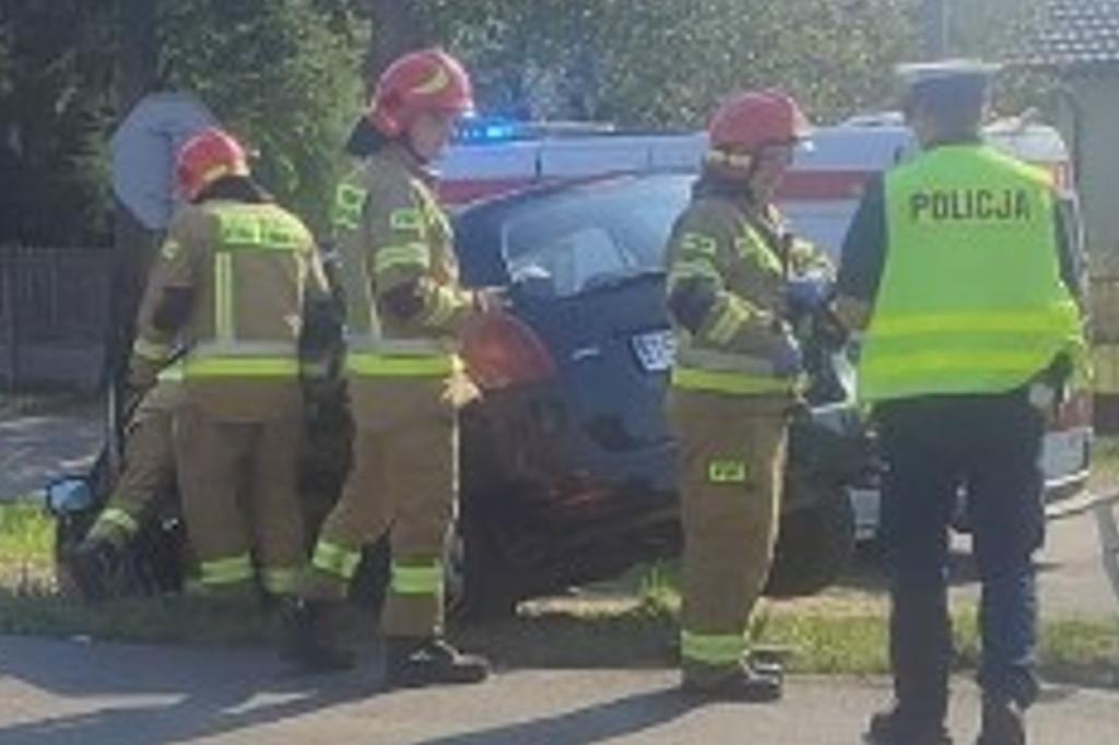 Wypadek pod Staszowem (18.09.24 r.)