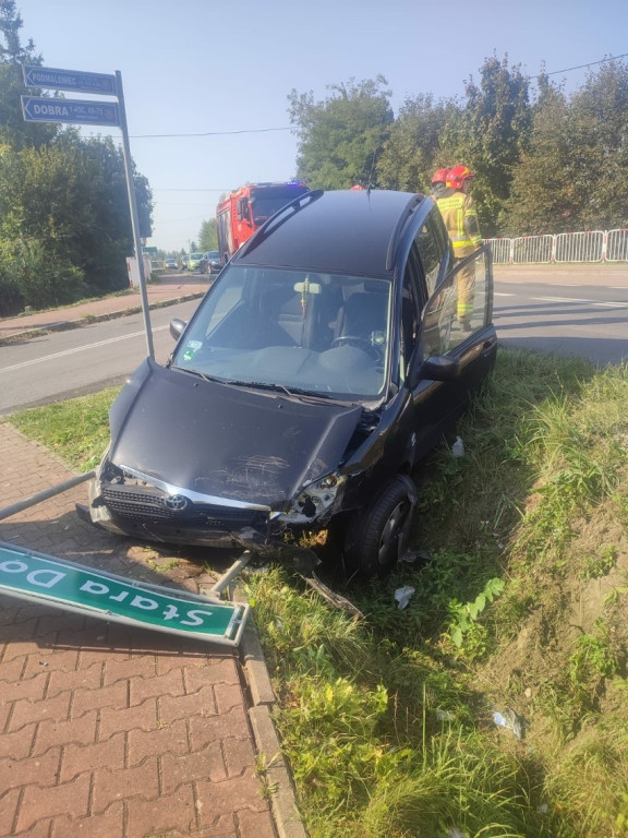 Wypadek pod Staszowem (18.09.24 r.)