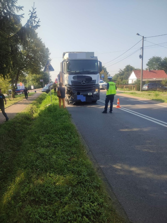 Wypadek pod Staszowem (18.09.24 r.)