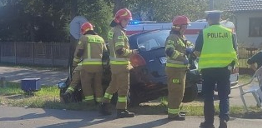 Wypadek pod Staszowem (18.09.24 r.)