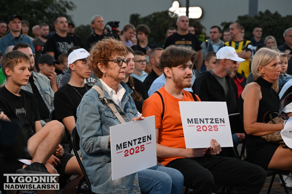 Sławomir Mentzen w Tarnobrzegu