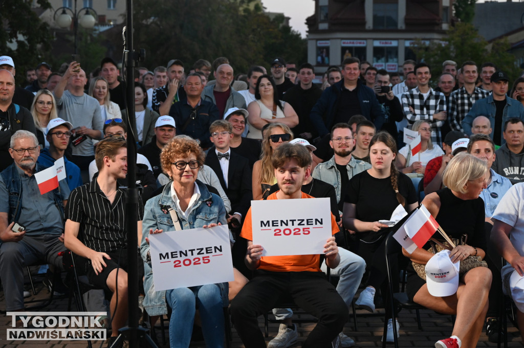 Sławomir Mentzen w Tarnobrzegu