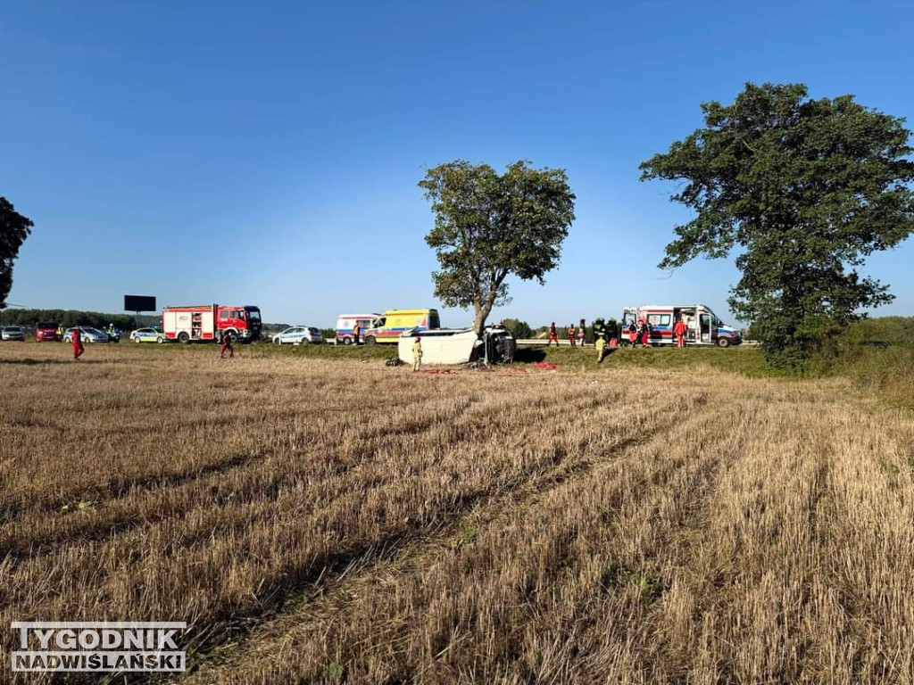 Wypadek busa z piłkarzami Alitu Ożarów