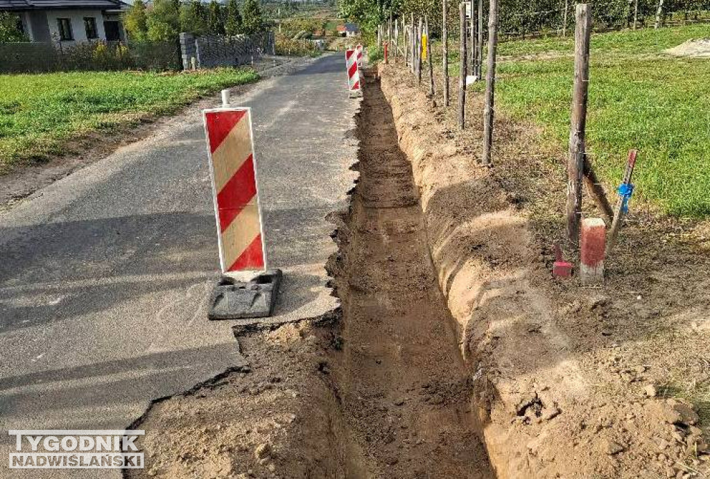 Remont ulicy Sucharzowskiej w Sandomierzu