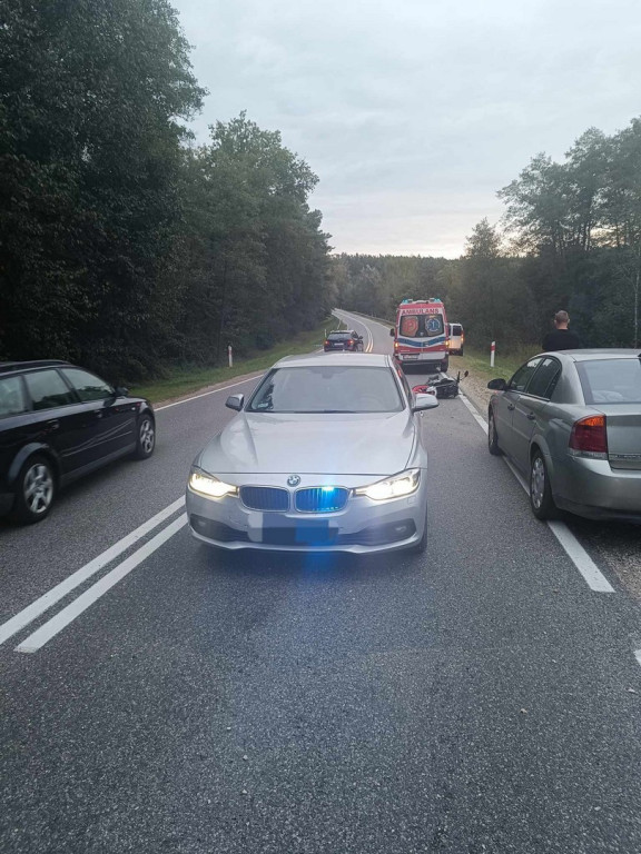 Wypadek na DK79 w Połańcu