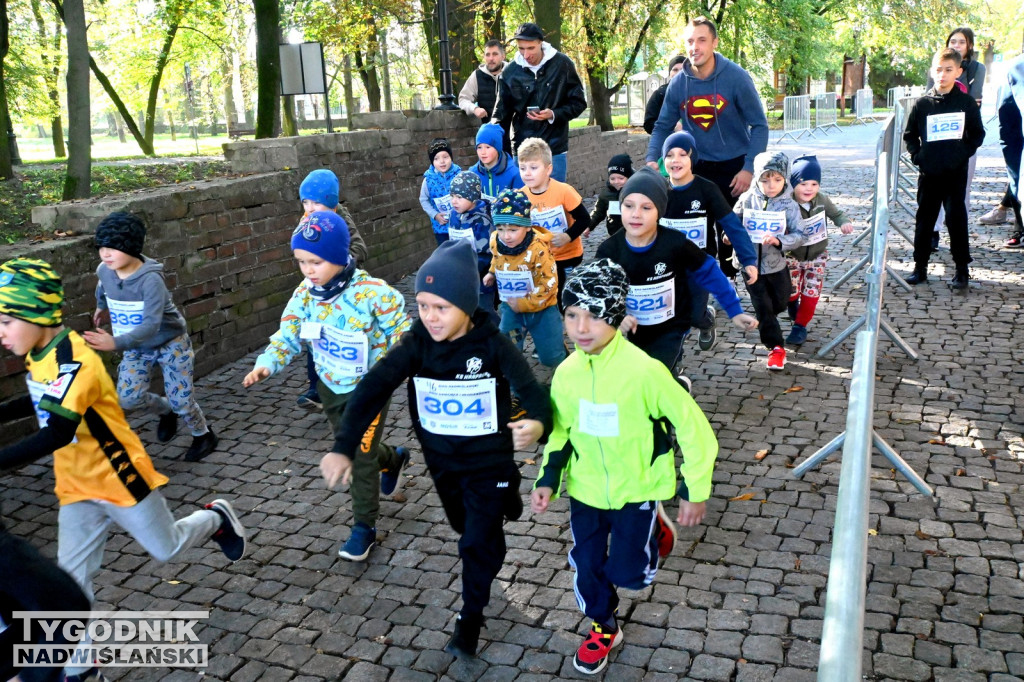Dziecięce biegi w ramach 46. biegu im. A. Freyera