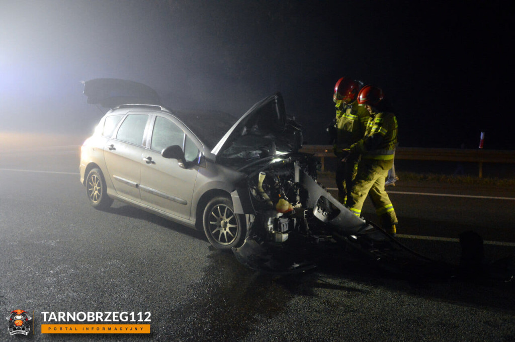 Wypadek w Trześni