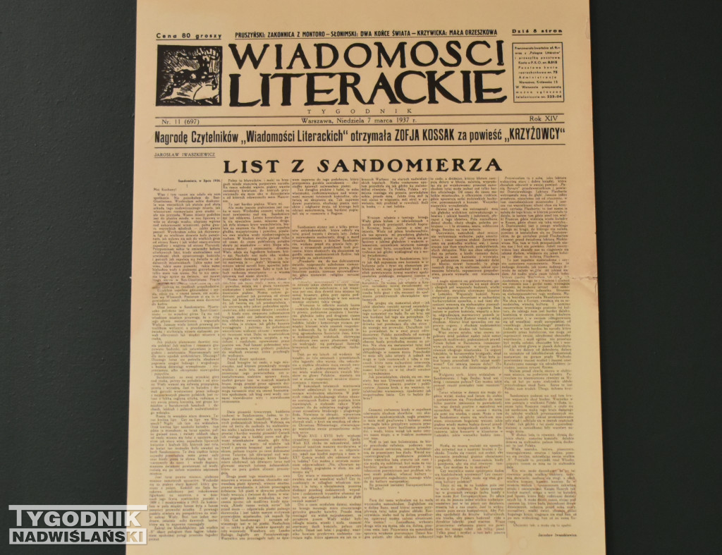 Otwarcie wystawy o Jarosławie Iwaszkiewiczu