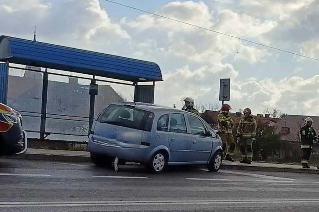 Wypadek w Trześni