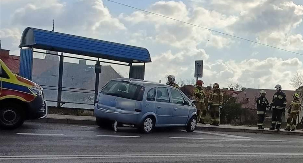 Wypadek w Trześni