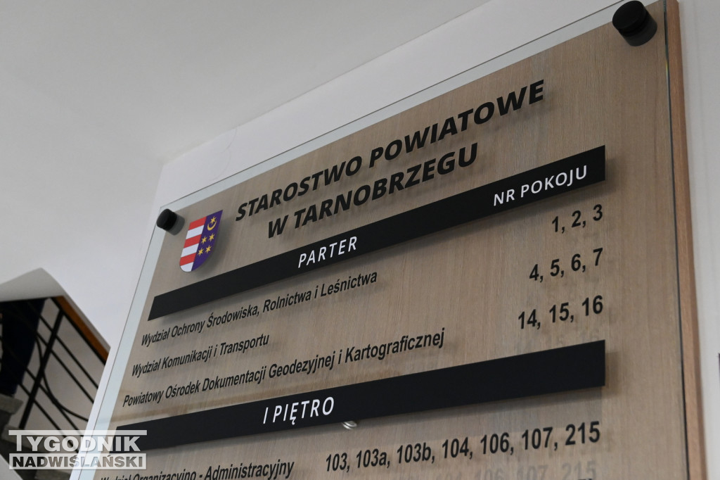 Starostwo powiatowe w Tarnobrzegu po remoncie