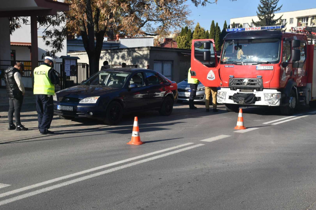 Potrącenie na ulicy Targowej w Tarnobrzegu