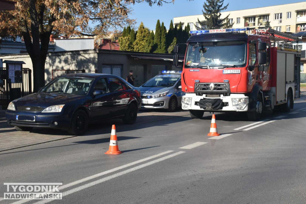 Potrącenie na ulicy Targowej w Tarnobrzegu