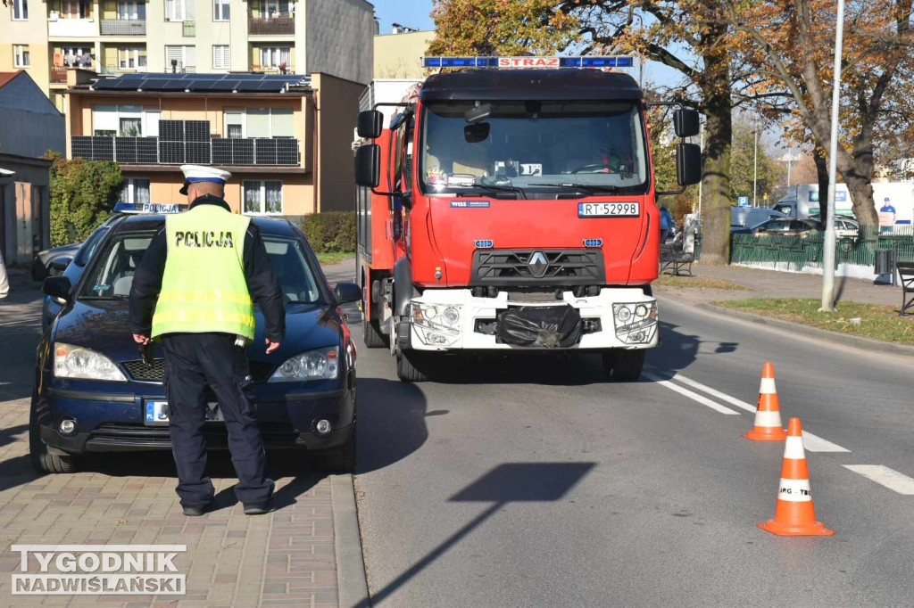 Potrącenie na ulicy Targowej w Tarnobrzegu