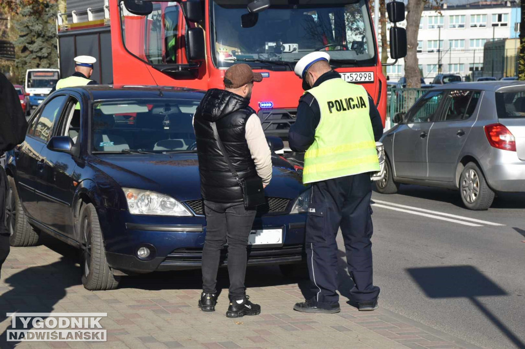 Potrącenie na ulicy Targowej w Tarnobrzegu