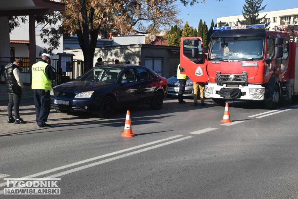 Potrącenie na ulicy Targowej w Tarnobrzegu