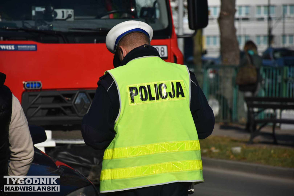 Potrącenie na ulicy Targowej w Tarnobrzegu