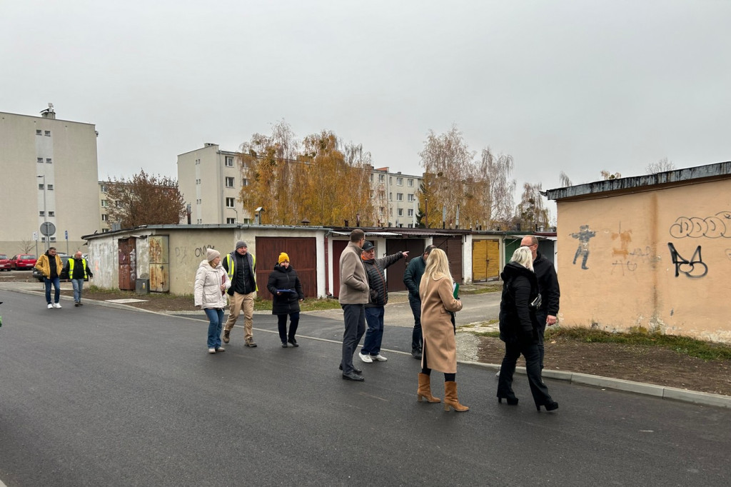 Odbiór ul. Garażowej w Tarnobrzegu