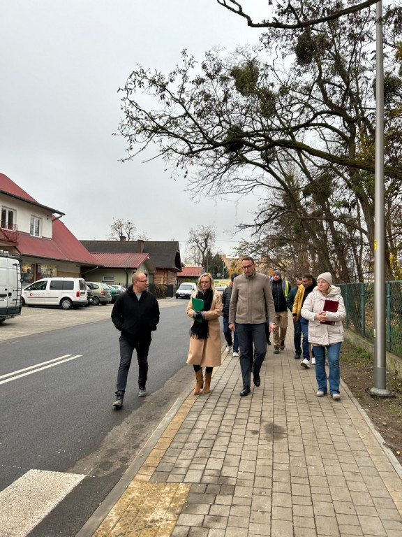 Odbiór ul. Garażowej w Tarnobrzegu