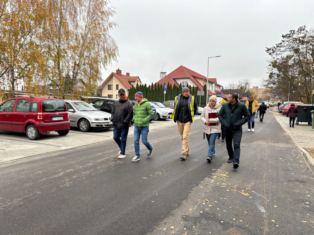 Odbiór ul. Garażowej w Tarnobrzegu