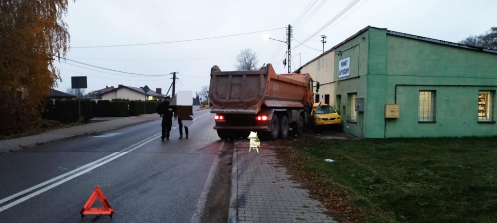 Wypadek w Jurkowicach