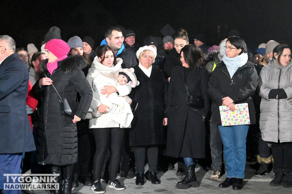 Protest w sprawie szkół w gminie Grębów trafił do TVP