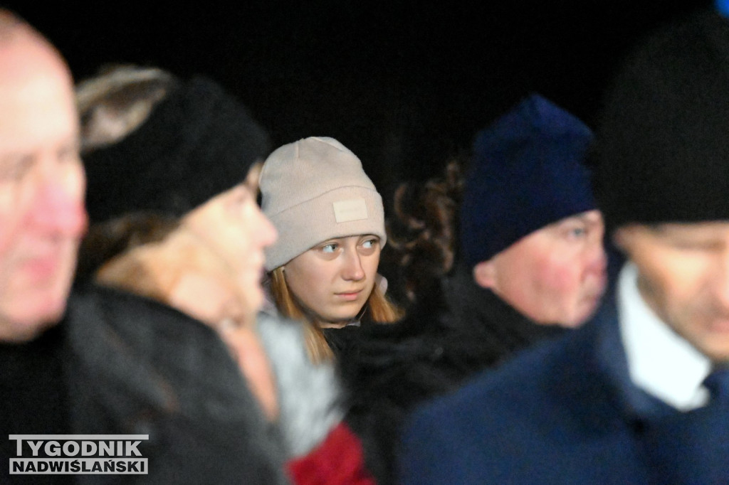 Protest w sprawie szkół w gminie Grębów trafił do TVP