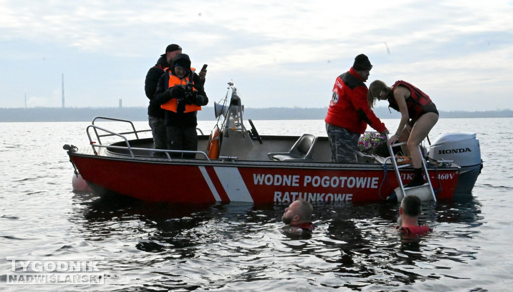 Morsowanie na głębokich wodach Jeziora Tarnobrzeskiego