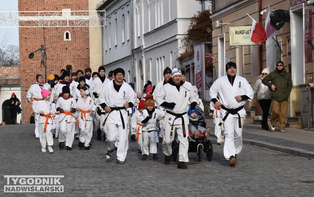 Noworoczny trening karate w Sandomierzu