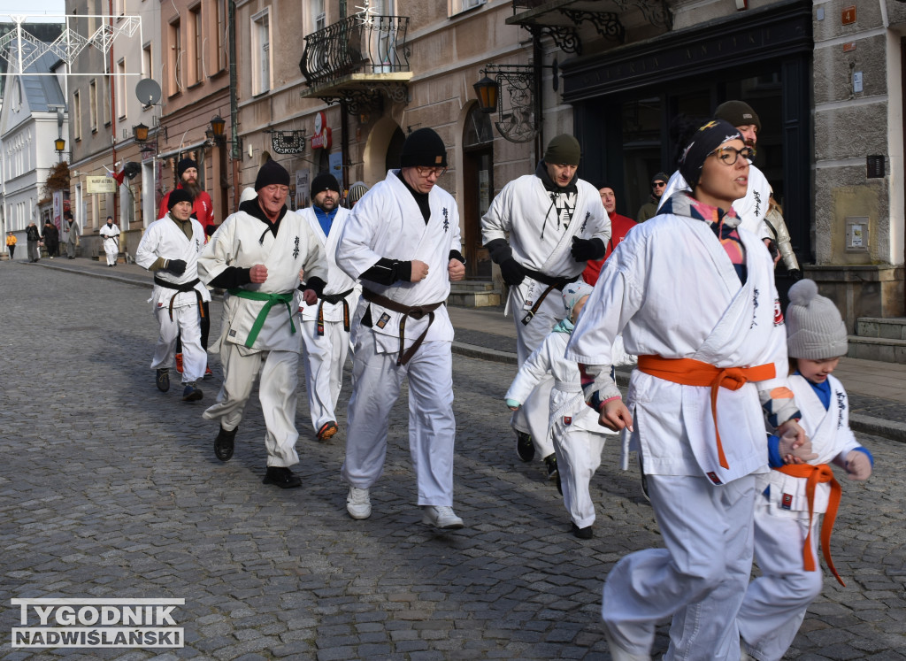 Noworoczny trening karate w Sandomierzu