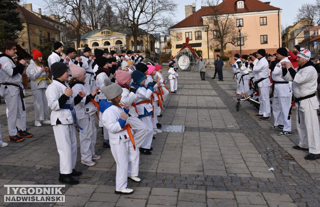 Noworoczny trening karate w Sandomierzu